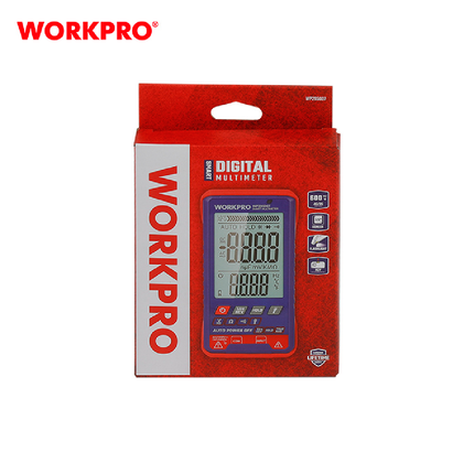 ملتي ميتر ديجتال 600 امبير من وورك برو (WP295007)