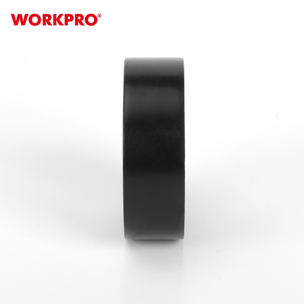 دزينة تيب كهرباء لون اسود 10 لفات 9 متر من وورك برو  (WP296002)