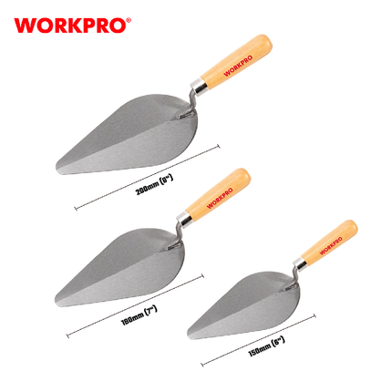 مسطرين يد خشب 18 سم من وورك برو (WP322005)