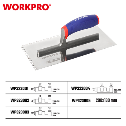 مالج قصارة مشرنف يد فيبر 28*13 سم من وورك برو (WP323003)