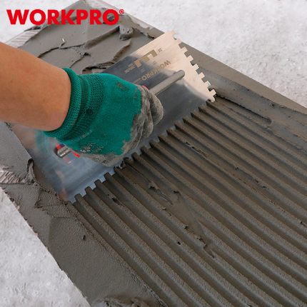 مالج قصارة مشرنف يد فيبر 28*13 سم من وورك برو (WP323003)