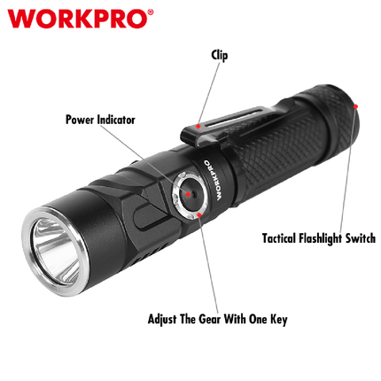 لوكس شحن يد 1100 لومن من وورك برو (WP351007)