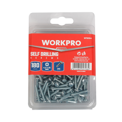 براغي سن صاج 4.2*25 ملم عدد 180 من وورك برو (WP361044)