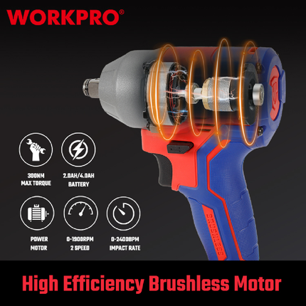 درل بوكسات شحن 400 نيوتن من وورك برو (WP390203)