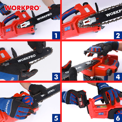 منشار شجر شحن 10 انش من وورك برو (WP391601)