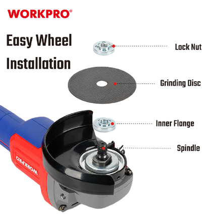 صاروخ قص شحن برشلس 5 انش من وورك برو (WP392004)