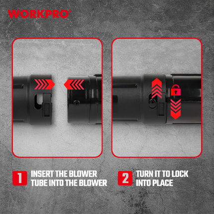 بلور هواء شحن 20 فولت من وورك برو (WP394005)