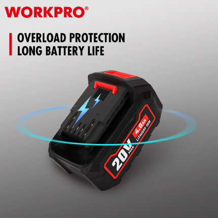 بطارية شحن 20 فولت 4 امبير من وورك برو (WP395002)