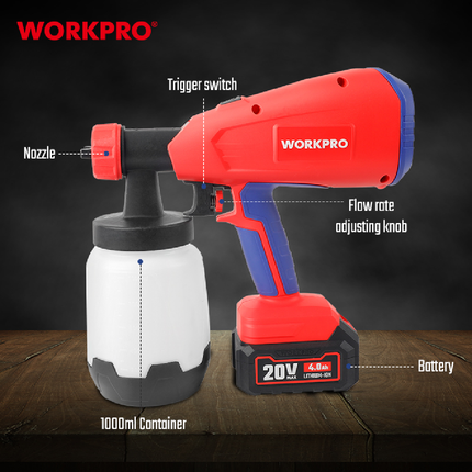 فرد رش دهان شحن من وورك برو (WP397005)