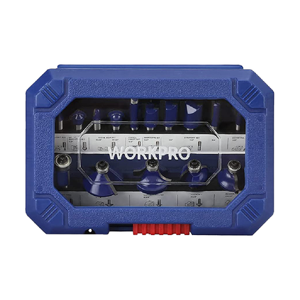 طقم ضربات فرمايكا 15 قطعة 6.35 ملم من وورك برو (WP402303)