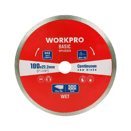 اسطوانة قص دايموند 4.5 انش املس من وورك برو (WP405026)