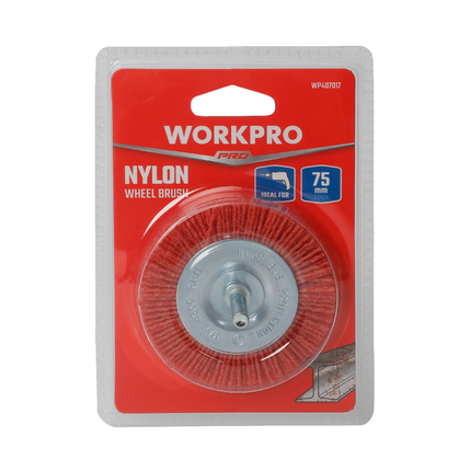 فرشاية سلك نايلون عدرل 3 انش من وورك برو (WP407017)