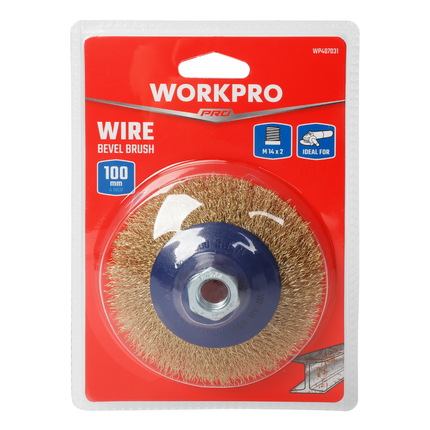 فرشاية مبسطة نحاس 4 انش من وورك برو (WP407031)