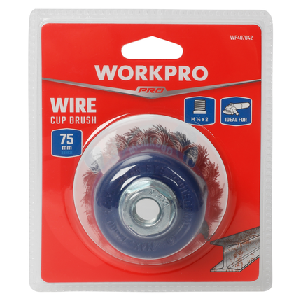 فرشاية صاروخ مجدولة 4 انش من وورك برو (WP407044)