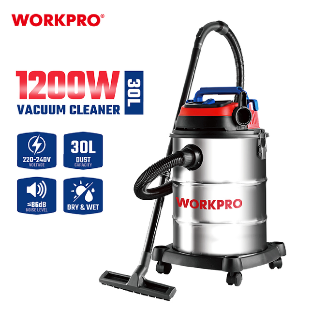 مكنسة صناعية 1200 واط من وورك برو (WP423016CE)