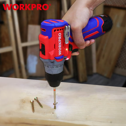 درل براغي شحن برشلس 12 فولت من وورك برو (WP460201)