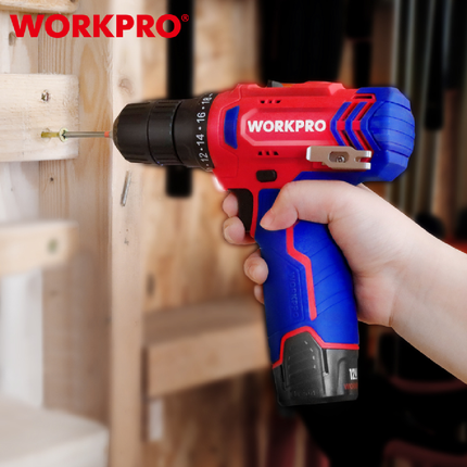 درل براغي شحن 12 فولت بدون بطارية وشاحن من وورك برو (WP460202)