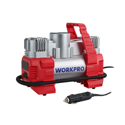 منفاخ سيارة دبل بستون 12 فولت من وورك برو (WP460801)