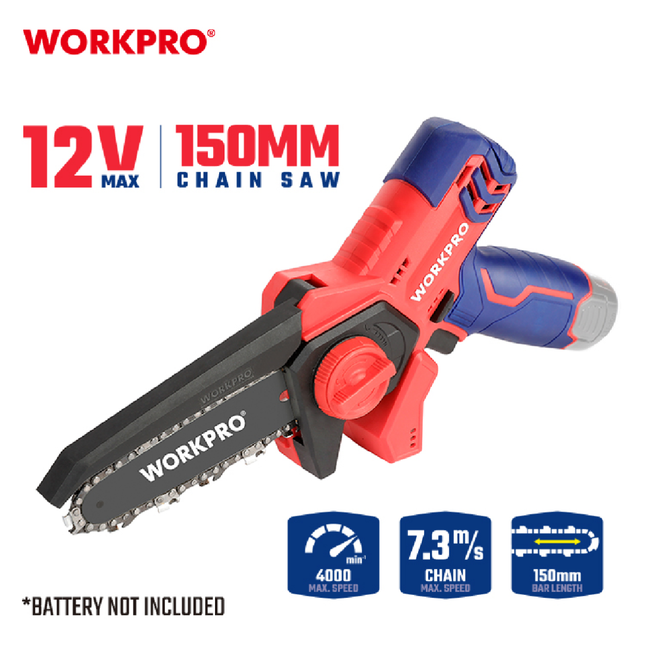 منشار شجر جنزير 6 انش من وورك برو