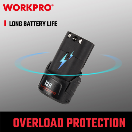 بطارية 12 فولت 2 امبير من وورك برو (WP465000)