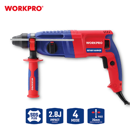 همر دوران وتكسير 26 ملم 800 واط من وورك برو (WP470406)