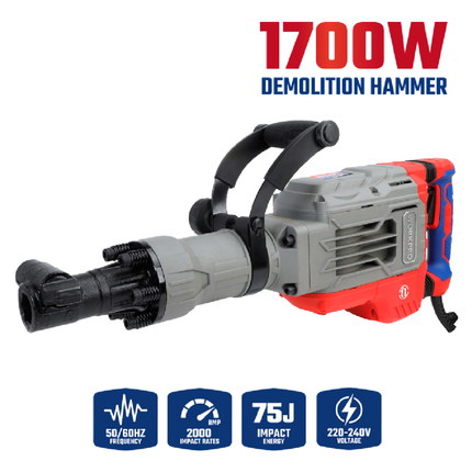 همر تكسير 1700 واط من وورك برو (WP470607)