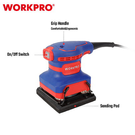 حفافة مربعة 280 واط من وورك برو  (WP472400)