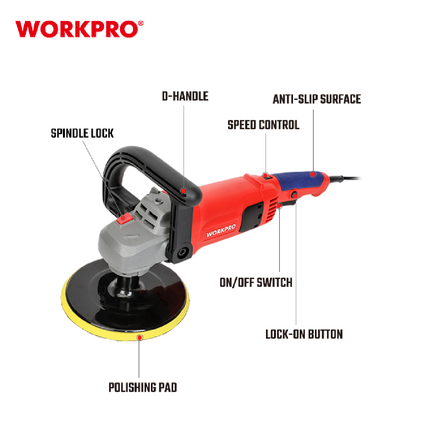 صاروخ بولش 7 انش 1400 واط من وورك برو (WP472404)
