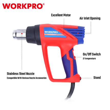 سشوار حراري 2000 واط من وورك برو (WP474001)