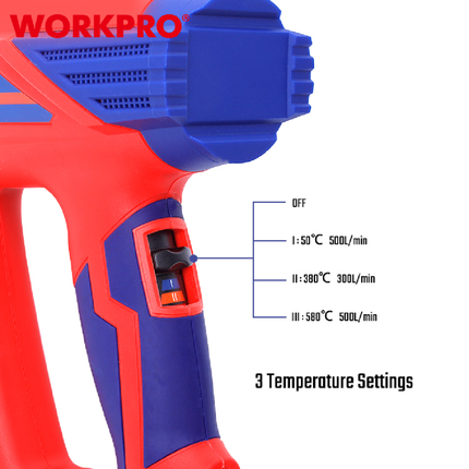 سشوار حراري 2000 واط من وورك برو (WP474001)