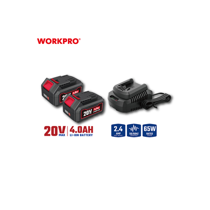 طقم شحن 3 قطع من وورك برو (WP500007)