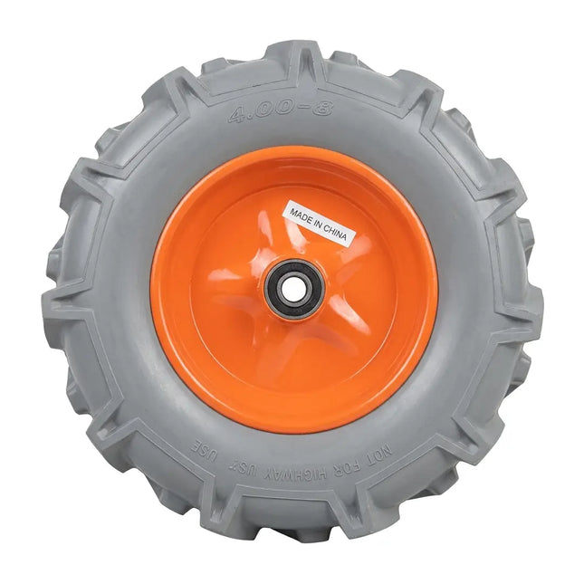 Wheel for residential cart, 8-inch foam