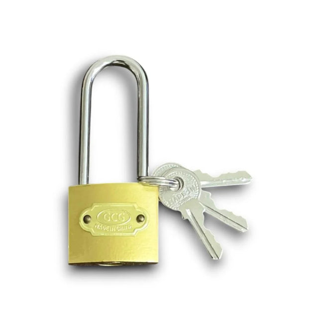 Long shackle safety padlock