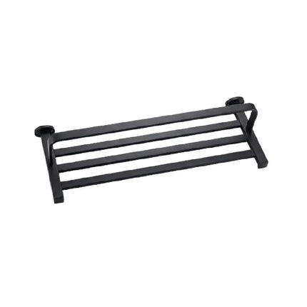 Towel holder, black, stainless steel