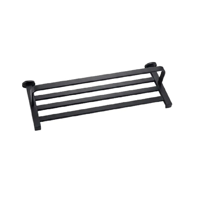 Towel holder, black, stainless steel