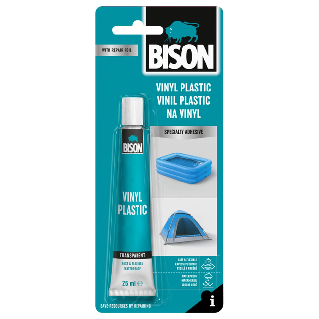 لاصق بلاستيك فينيل قوي 25 مل من بايسون (7004114)