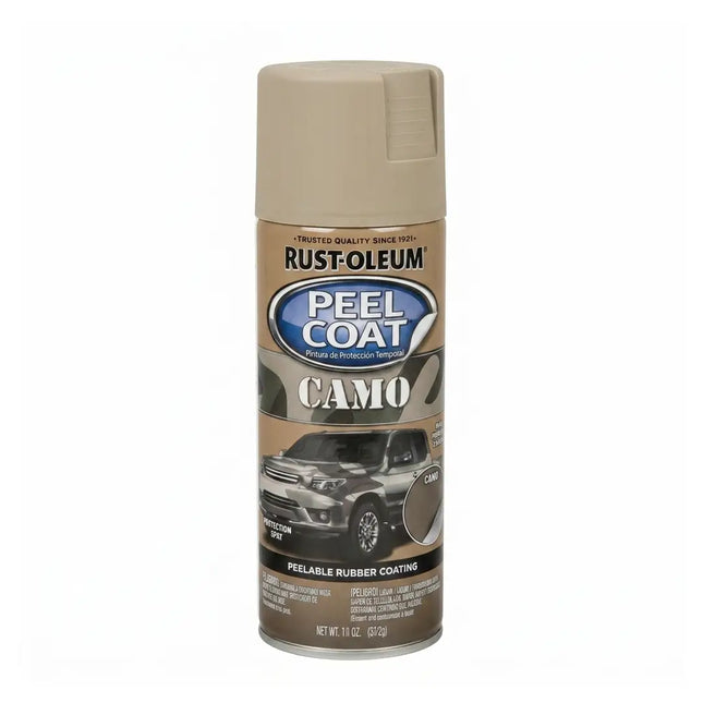 Rust-Oleum Peel Coat Removable Rubber Coating Spray, Military Beige