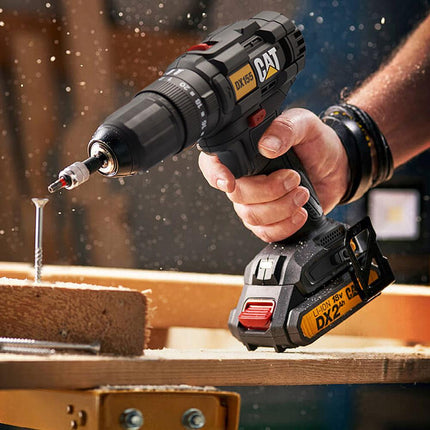 DX155درل شحن 18 فولت مع بطارية 2 امبير  13مم كتربلر