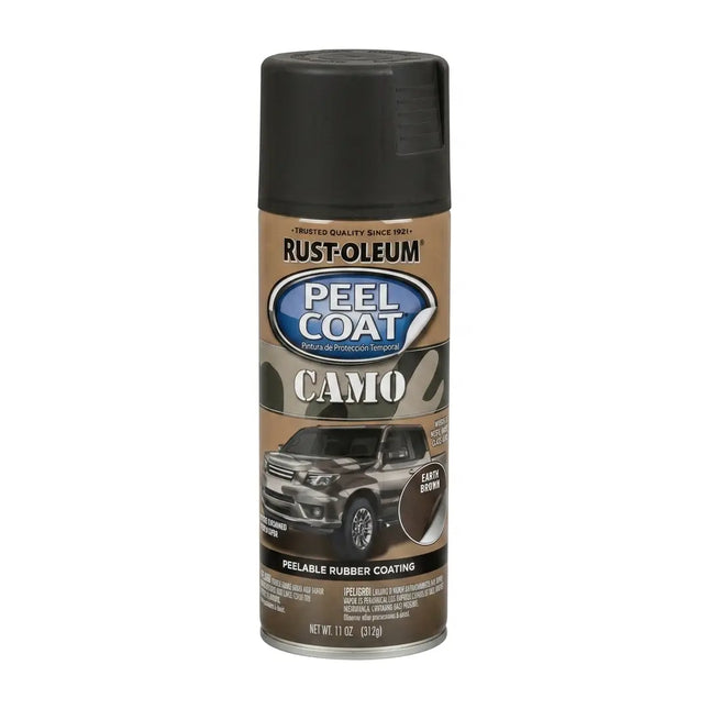 Rust-Oleum Peel Coat Removable Rubber Coating Spray, Brown