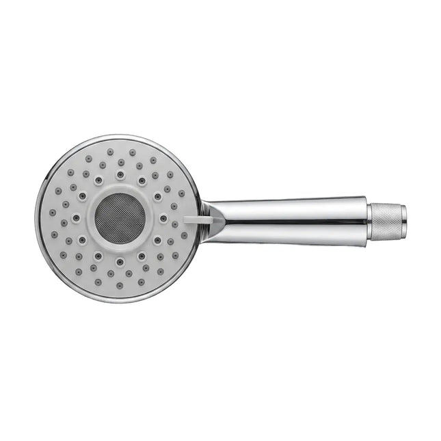 Shower head only (no hose), wide, silver color