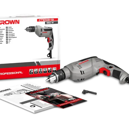 دريل كهربائي كراون 550 واط | CT10143-13