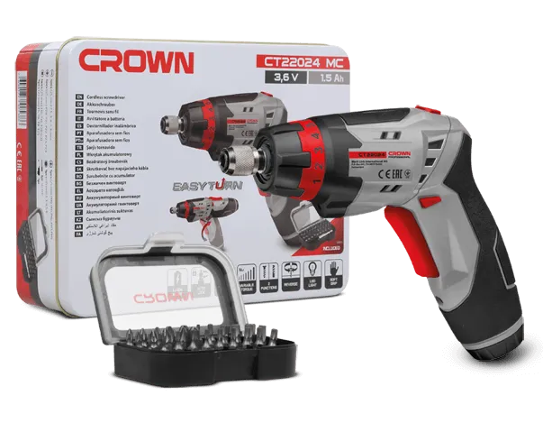 Cordless Screwdriver CROWN 3.6V | CT22024