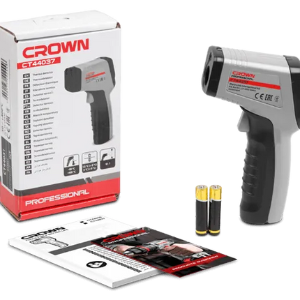 ميزان حرارة ليزر 600 درجة ℃ كراون | CT44037