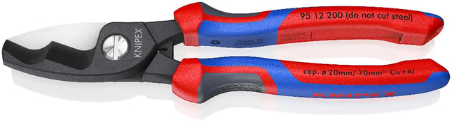 مقص الكابلات بحافة قطع مزدوجة 200 مم نيبكس | 95 12 200