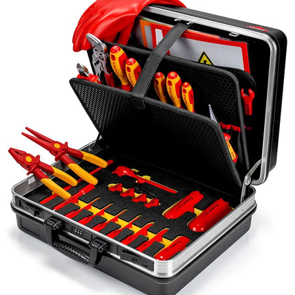 شنطة عدة معزولة للصيانة الكهربائية 35 قطعه نيبكس | 00 21 05 EV