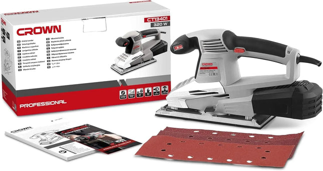 حفافة مستطيلة 320 واط كراون | CT13401