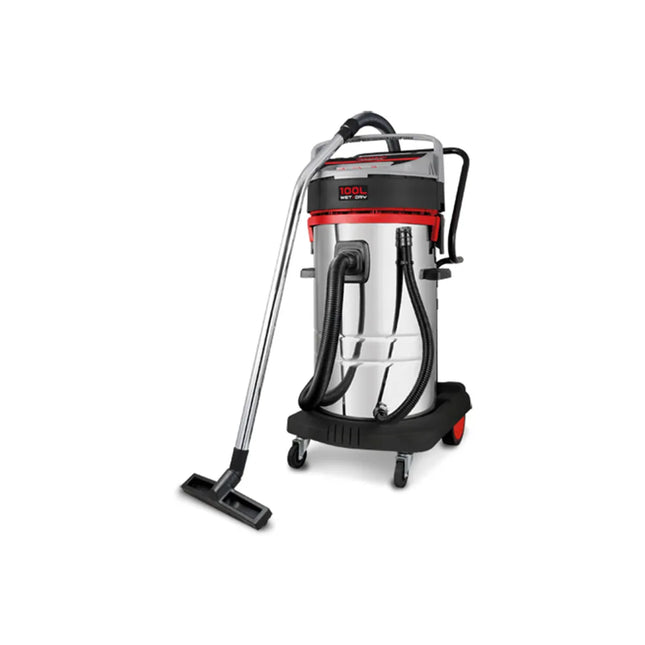 100L 3000W Wet and Dry Industrial Vacuum Cleaner Crown | CT42031