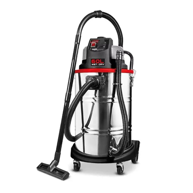 مكنسة كهربائية صناعية رطبة وجافة 60 لتر 1400 واط كراون | CT42035