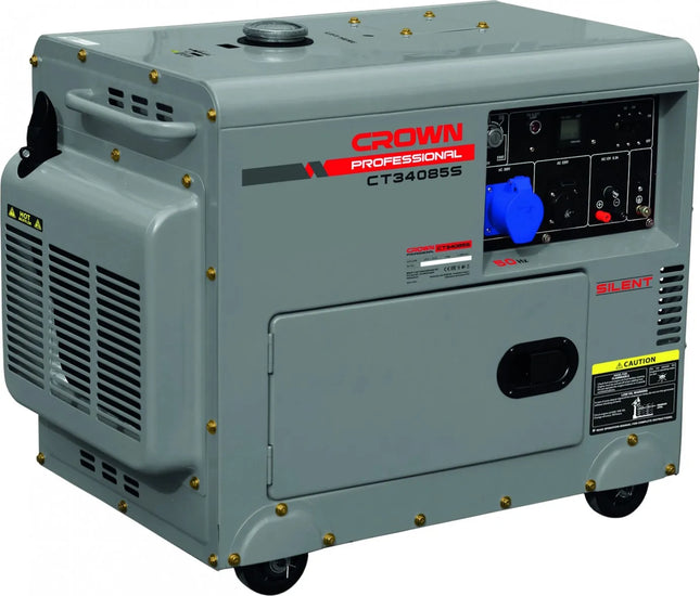 Silent Diesel Generator 5.5 KW Crown | CT34085S