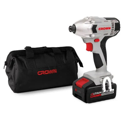 مفك براغي شحن 20 فولت مع بطاريتين 4 أمبير كراون | CT22022L-4